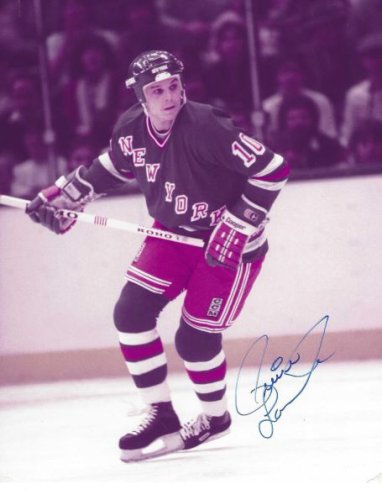 Pierre Larouche Autographed Signed 8X10 New York Rangers Photo - Autographs