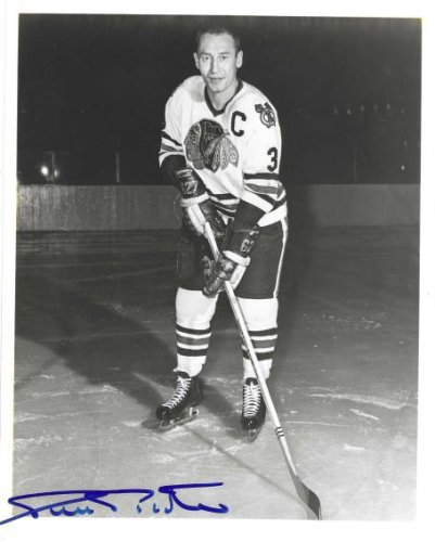 Pierre Pilote Autographed Signed 8X10 Chicago Blackhawks Photo - Autographs