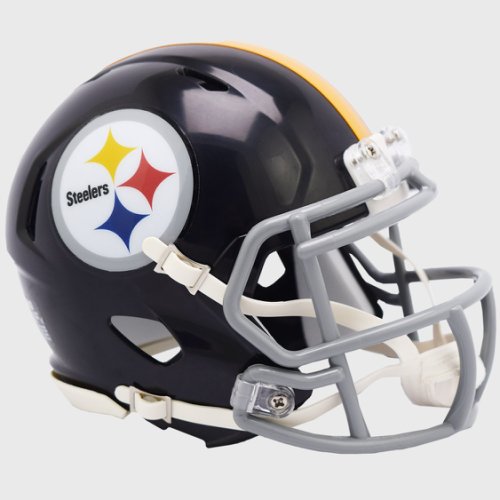 Pittsburgh Steelers 1963 to 1976 Riddell Mini Speed Throwback Helmet 