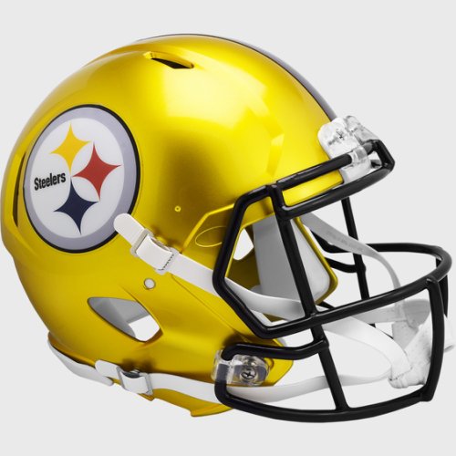 Pittsburgh Steelers Speed Football Helmet FLASH 
