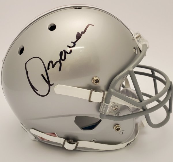 Quinn Ewers Ohio State Buckeyes Autographed Signed Schutt Replica Helmet - Beckett Authentic 
