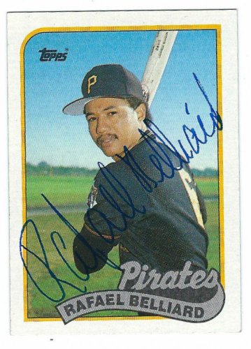 Rafael Belliard Autographed Signed 1989 Topps Card - Autographs