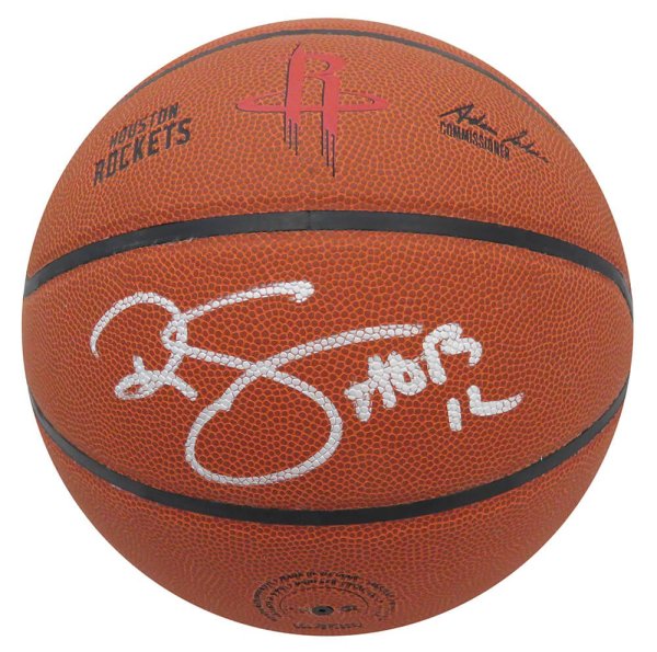 Ralph Sampson Autographed Signed Wilson Houston Rockets Logo NBA Basketball w/HOF'12