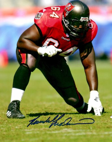 Randall Mcdaniel Autographed Signed 8X10 Tampa Bay Buccaneers Photo - Autographs