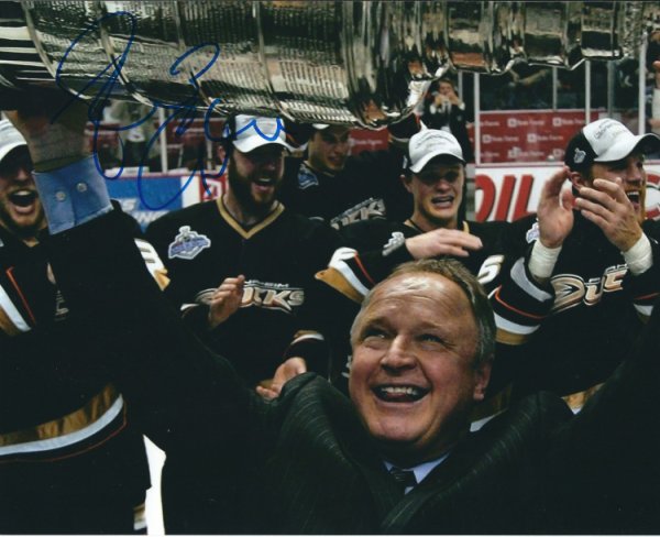 Randy Carlyle Autographed Signed 8X10 Anaheim Ducks Photo - Autographs
