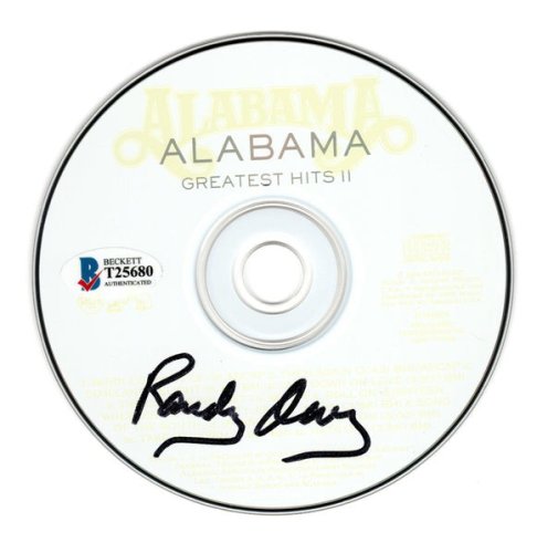 Randy Owen Autographed Signed Alabama Greatest Hits Ii Cd With Cover Beckett Authenticated 
