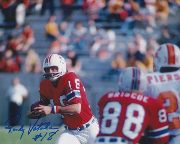 Randy Vataha Autographed Signed 8X10 New England Patriots Photo - Autographs