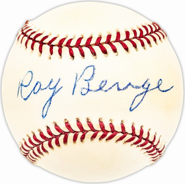Ray Benge Autographed Signed Official Nl Baseball Brooklyn Dodgers Beckett Beckett Qr #Bm25093 