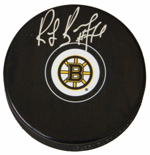 Ray Bourque Signed Boston Bruins NHL Logo Hockey Puck