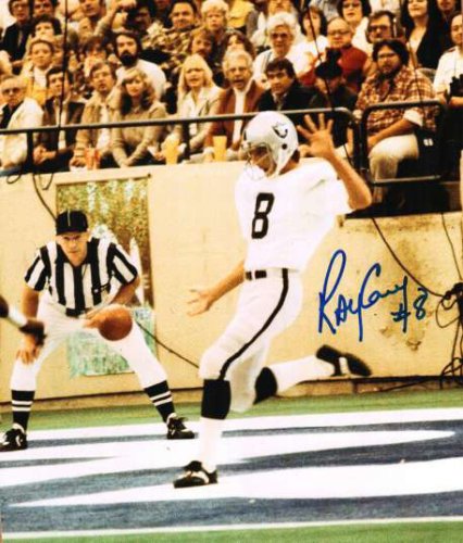 Ray Guy Autographed Signed 8X10 Oakland Raiders Photo- PSA - Autographs
