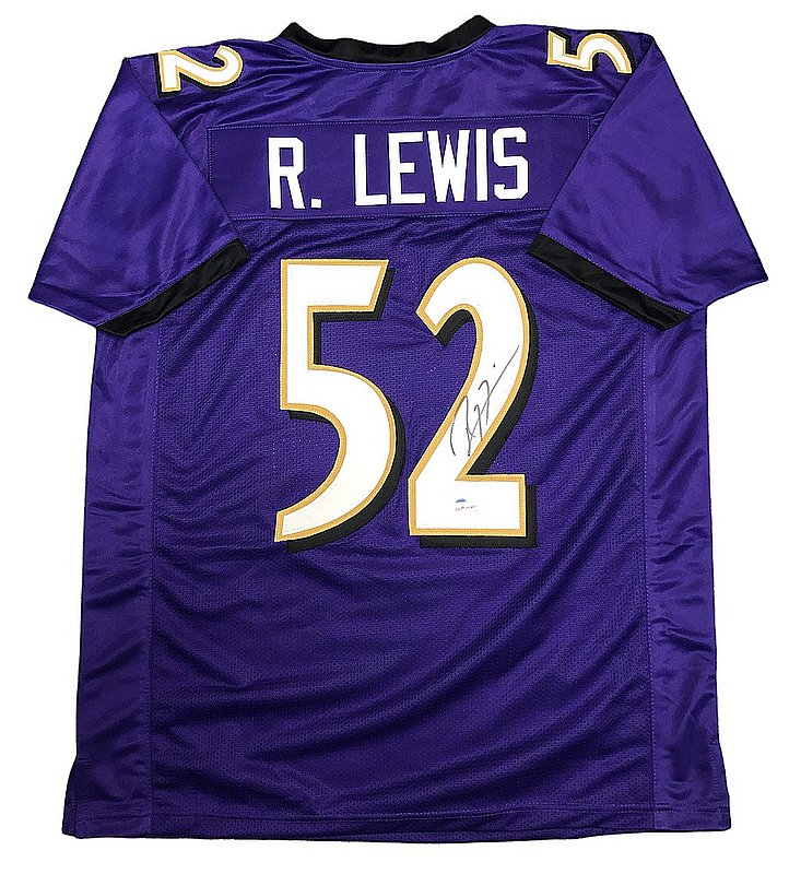 Ray Lewis Signed Miami Hurricanes Jersey (JSA) 13xPro Bowl Ravens Linebacker