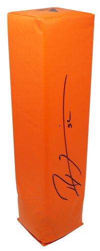 Ray Lewis Autographed Signed Orange Endzone Football Pylon
