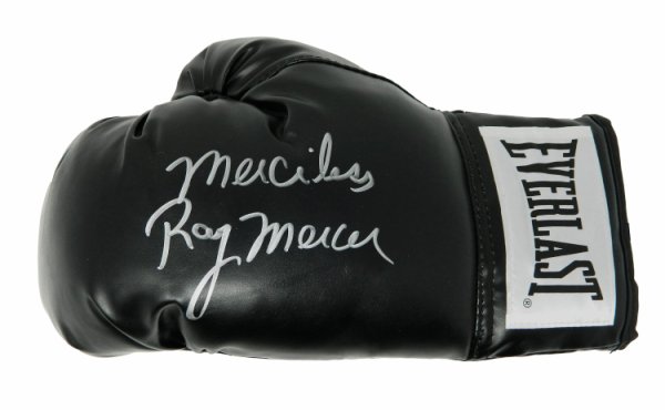Ray Mercer Autographed Signed Everlast Black Boxing Glove w/Merciless 