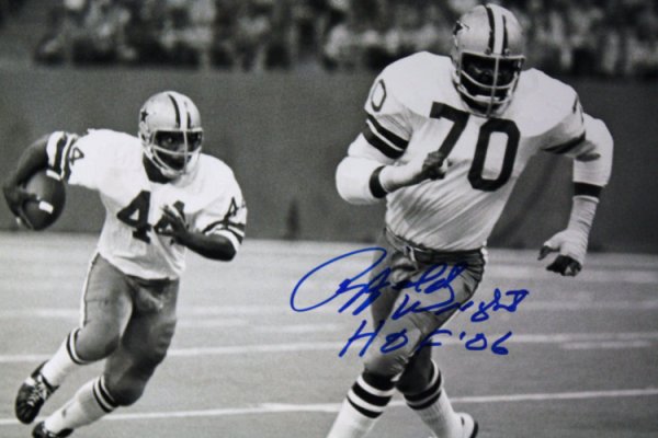 Rayfield Wright Autographed Signed 11X14 Photo - Autographs