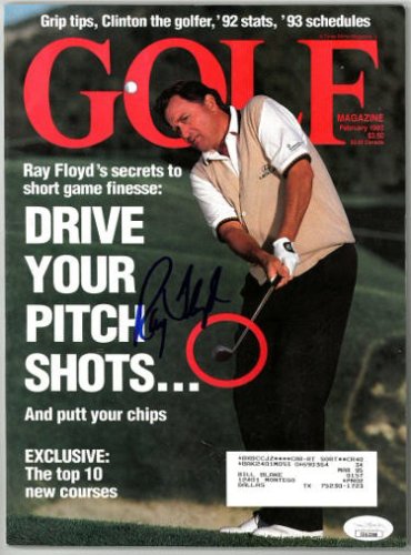 Raymond Floyd Autographed Signed Golf Magazine February 1993- JSA #EE63288 (US Open Champion) 