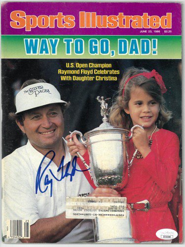 Raymond/Ray Floyd Autographed Signed Sports Illustrated Full Magazine 6/23/1986- JSA #EE63289 (US Open Champion) 