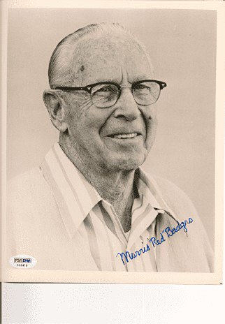 Red Badgro Autographed Signed HOF New York Giants Photo - Autographs