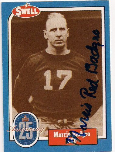 Red Badgro Autographed Signed Morris "Red" Badgro 1988 Swell Card - Autographs