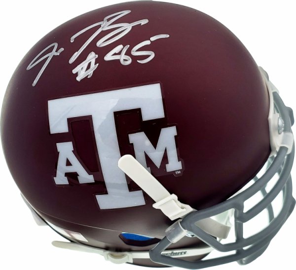 Red Bryant Autographed Signed Texas A&M Aggies Mini Helmet Mcs Holo #71798 