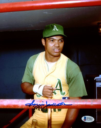 Reggie Jackson Autographed 8X10 Photo Oakland A's Beckett Beckett