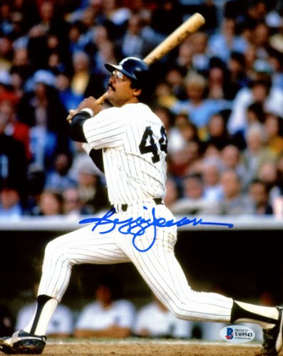 1978 Yankees WSC Signed Print 27x34 Reggie Jackson Goose Dent +11 Auto HOF  JSA