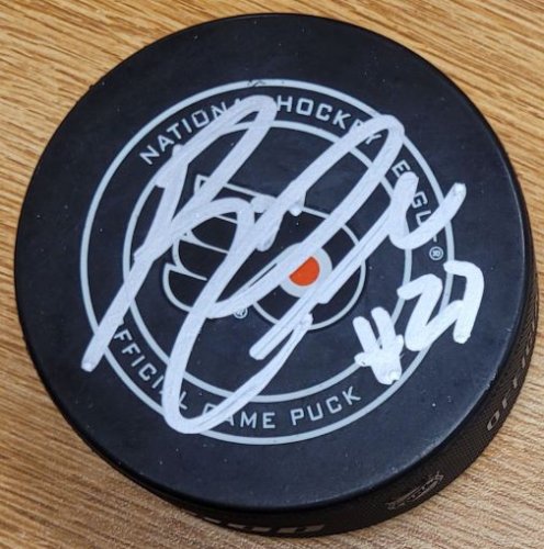 Reggie Leach Autographed Signed Philadelphia Flyers Game Hockey Puck - Autographs