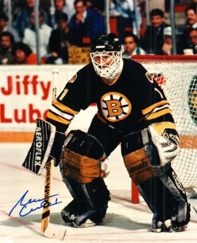 Rejean Lemelin Autographed Signed Boston Bruins Photo - Autographs