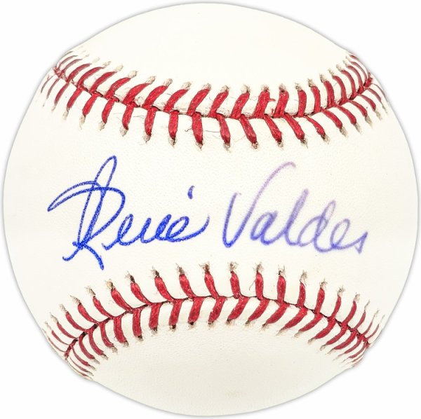 Rene Valdes Autographed Signed Official MLB Baseball Brooklyn Dodgers #227629 
