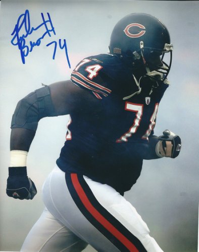 Reuben Brown Autographed Signed 8X10 Chicago Bears Photo - Autographs 
