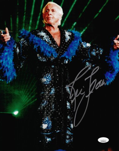 Ric Flair Autographed 11X14 Photo JSA