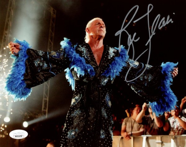 Ric Flair Autographed 8X10 Photo JSA