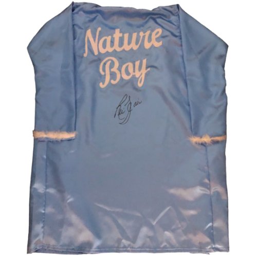 Ric Flair Autographed Blue Nature Boy Custom Robe - JSA