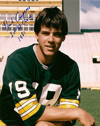 Rich Campbell Autographed Signed Green Bay Packers Photo - Autographs