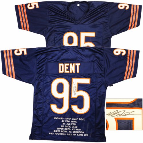 Richard Dent Autographed Memorabilia Signed Photo Jersey Collectibles Merchandise