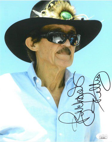 Richard Petty Autographed Signed NASCAR 8X10 Photo- JSA #II11051 