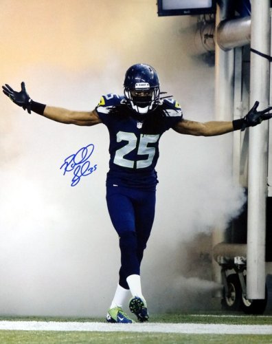 Richard Sherman Autographed Signed 16X20 Photo Seattle Seahawks Rs Holo #71541 