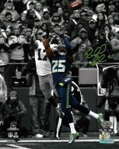 Richard Sherman Autographed Signed 8X10 Photo Seattle Seahawks Rs Holo #86891 