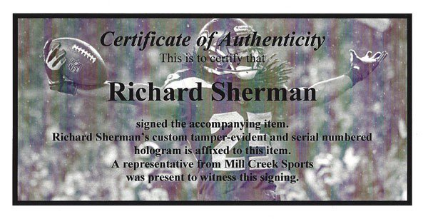 Authentic richard sherman jersey sale