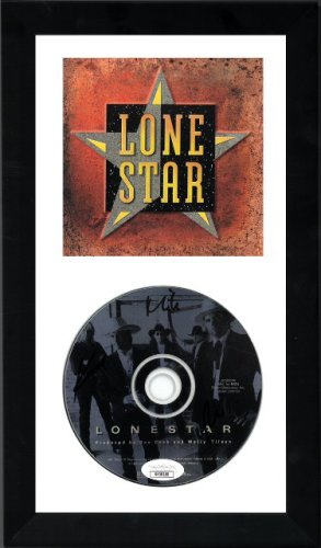 Richie McDonald/Michael Britt/Keech Rainwater Autographed Signed 1995 Lonestar Band Album CD w/ Cover 6.5x12 Custom Framing- JSA #KK58180 