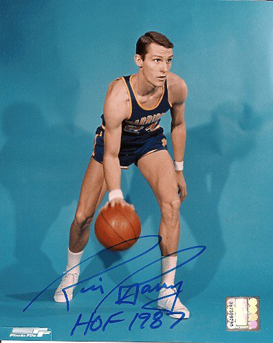 Rick Barry Autographed Signed 8X10 Golden State Warriors Photo - Autographs