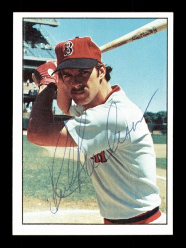 Rick Burleson Autographed 1975 Sspc Rookie Card #410 Boston Red Sox #172513