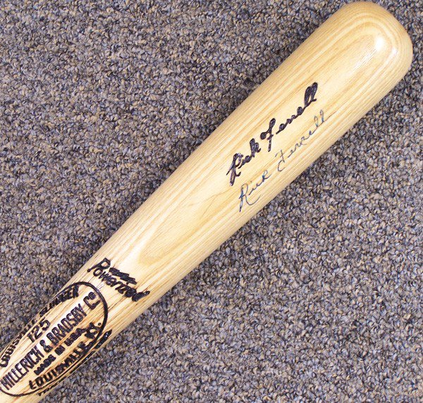 Rick Ferrell Autographed Signed Louisville Slugger Bat Boston Red Sox PSA/DNA 
