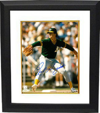 Rick Honeycutt Autographed Signed Oakland Athletics 8x10 Photo Custom Framing - COA 