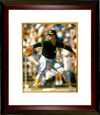 Rick Honeycutt Autographed Signed Oakland Athletics 8x10 Photo Custom Framing - COA 
