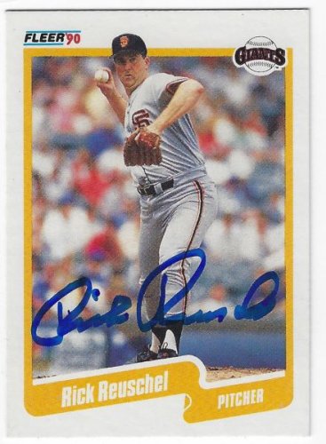 Rick Reuschel Autographed Signed San Francisco Giants 1990 Fleer Card - Autographs