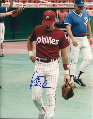 Rick Schu Autographed Signed 8X10 Philadelphia Phillies Photo - Autographs