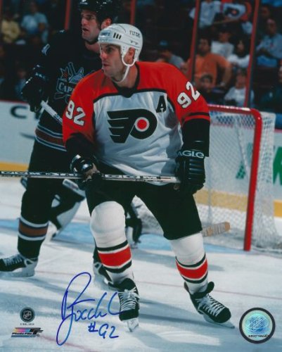 Rick Tocchet Autographed Signed "Rocket" 8X10 Philadelphia Flyers Photo - Autographs