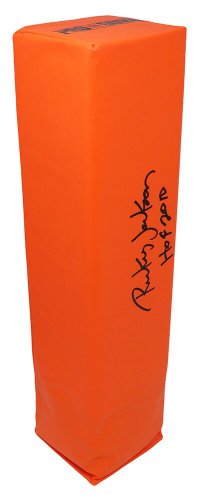 Rickey Jackson Autographed Signed Orange Endzone Pylon w/HOF 2010 