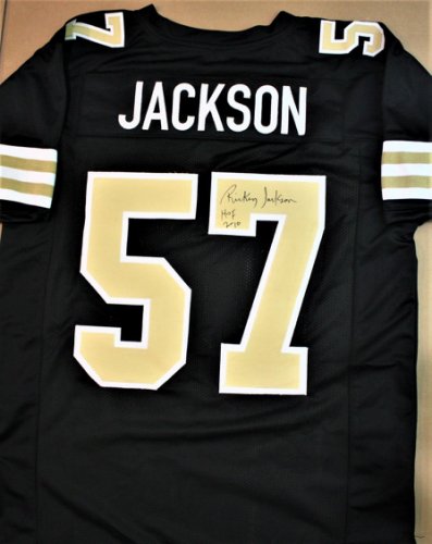 Rickey Jackson Autographed Signed Saints Custom Jersey - With COA - Autographs