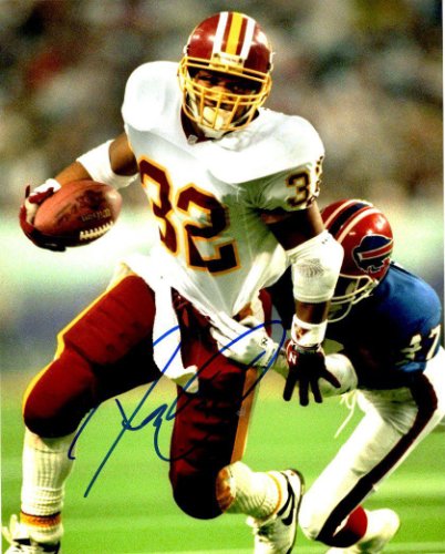 Ricky Ervins Autographed Signed 8X10 Washington Redskins Photo - Autographs